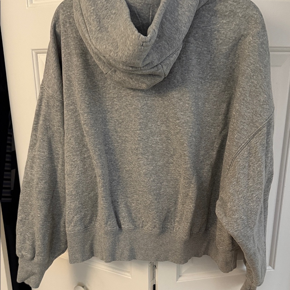 Nike Women's Classic Gray Hoodie - Picture 4 of 5